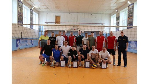 Команда брянской колонии №4 победила в первенстве регионального ФСИН по волейболу