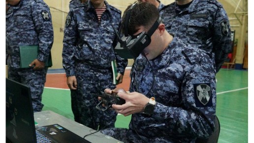 Брянские росгвардейцы уселись за парты