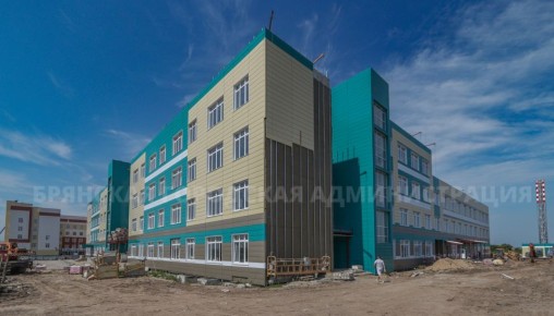 Продолжается строительство второго корпуса Центра образования «Перспектива»