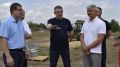 Богомаз проконтролировал ход восстановительных работ в подшефной Брянке