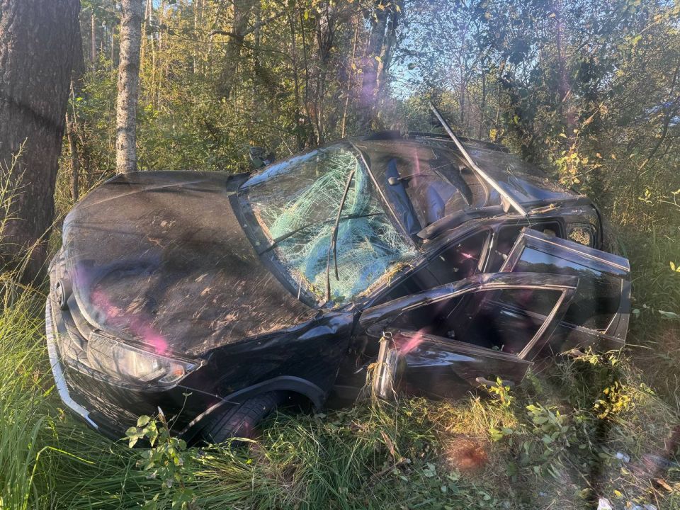 Дорожно-транспортное происшествие произошло около 15 часов 40 минут в Навлинском районе