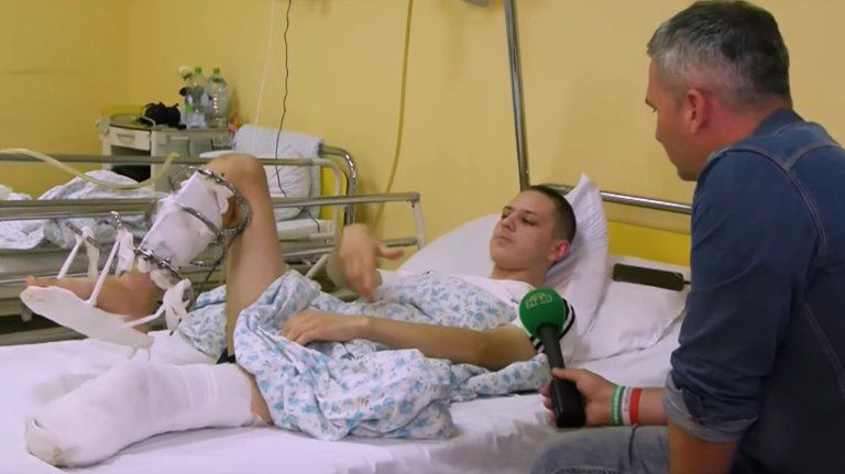 Подросток Руслан в брянском приграничье наехал на мину ВСУ и лишился стопы