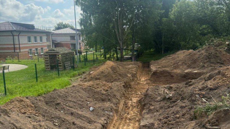 В брянской деревне Бетово капитально отремонтировали 1,6 км теплосетей