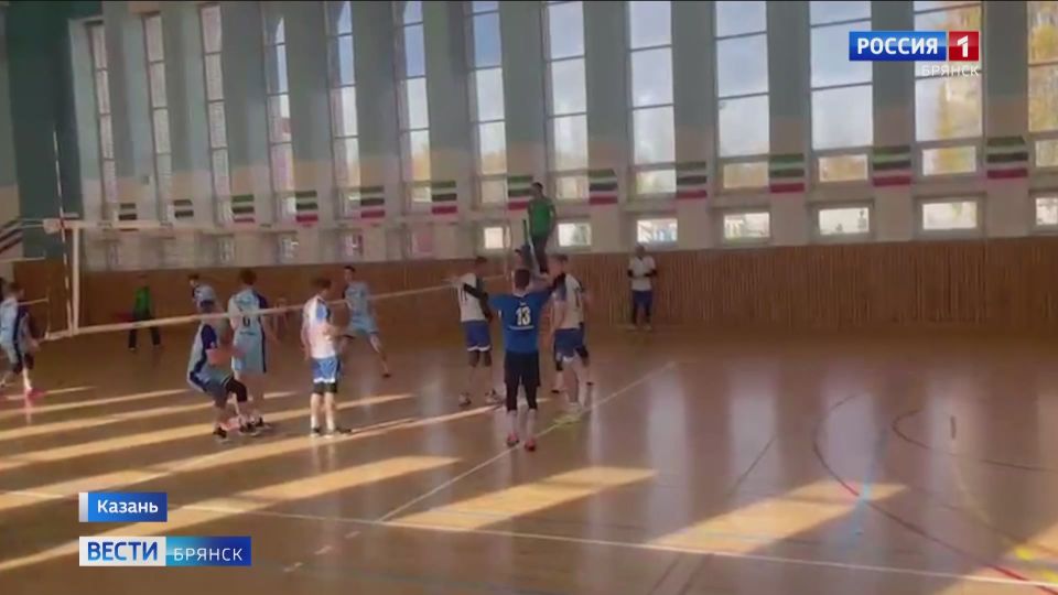 Сборная Брянской региональной организации "Динамо" по волейболу заняла третье место