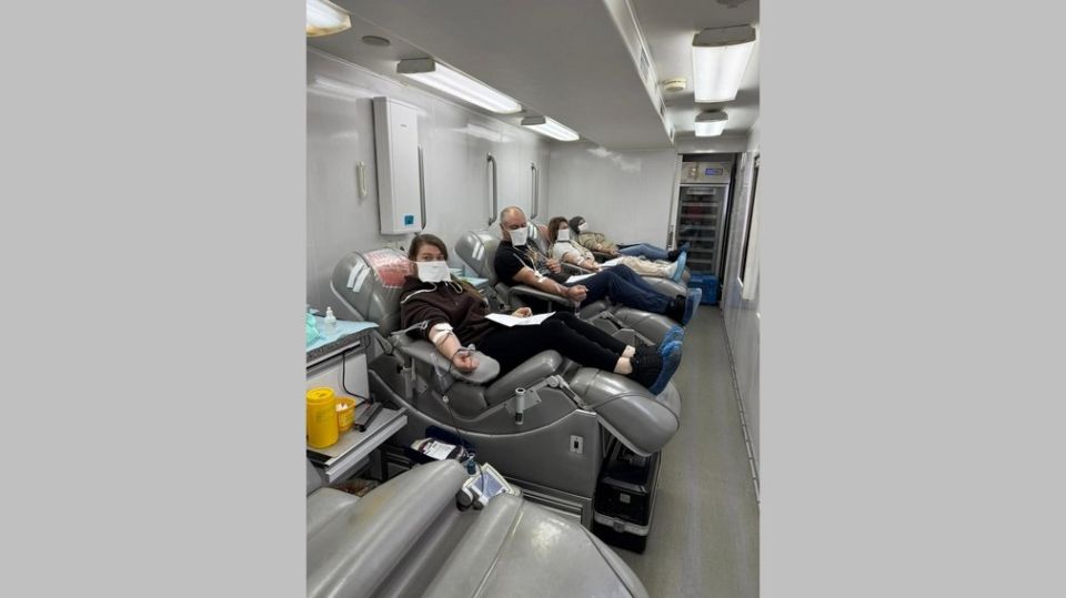 В Навле Брянской области работала мобильная станция переливания крови