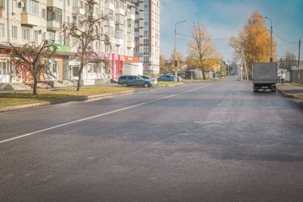 За третий десяток уже перешло количество улиц, капитально отремонтированных в Брянске по нацпроекту «Инфраструктура для жизни» в этом году