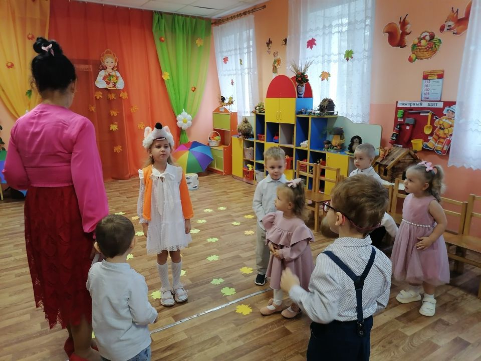 В МБДОУ №18 «Василёк» прошел праздник «Золотая осень»