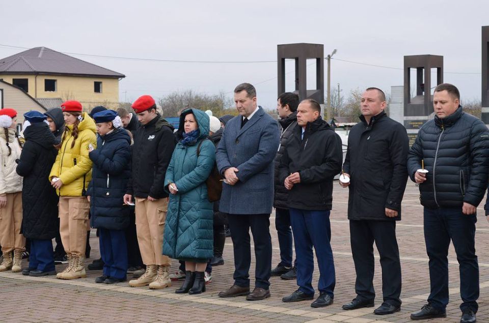 Состоялся памятный митинг, посвящённый 82-й годовщине со дня расстрела мирных жителей в деревне Хацунь