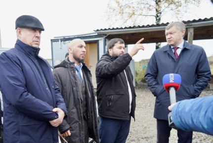 Александр Богомаз: В Большом Полпино ведется строительство второй очереди полигона по утилизации твердых коммунальных отходов с площадкой компостирования
