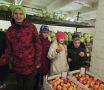 Мы корзину овощей. С огорода принесли