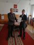 Сегодня глава администрации Унечского района В. А. Дула вручил сертификат на приобретение благоустроенного жилого помещения Руденку Никите Васильевичу, лицу из числа детей- сирот