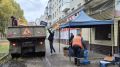 В Брянске на улице Почтовой разогнали нелегальных торговцев