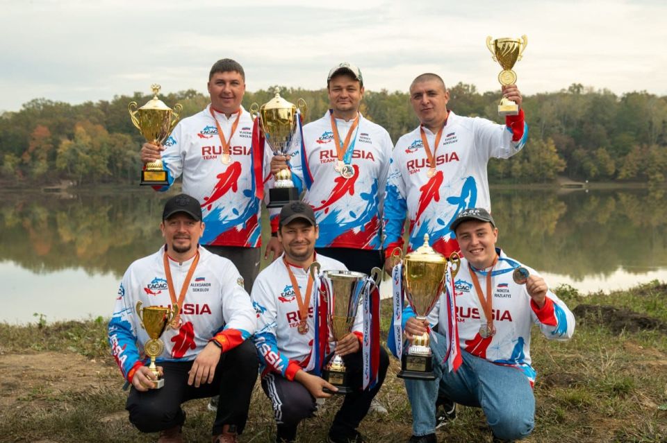 Брянская команда завоевала бронзу чемпионата Евразии по рыболовному спорту