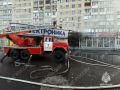 В Брянске огнеборцы ликвидировали пожар в торговом помещении