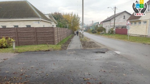 В Брянске отремонтировали дорогу по улице Лазо