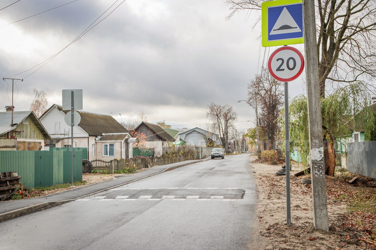 В Бежицком районе завершается ремонт улицы Калужской В Бежицком районе завершается ремонт улицы Калужской