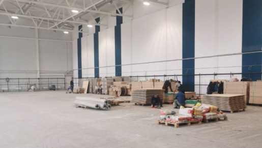 Максим Рудин проинспектировал строительство спортобъекта в Клетне