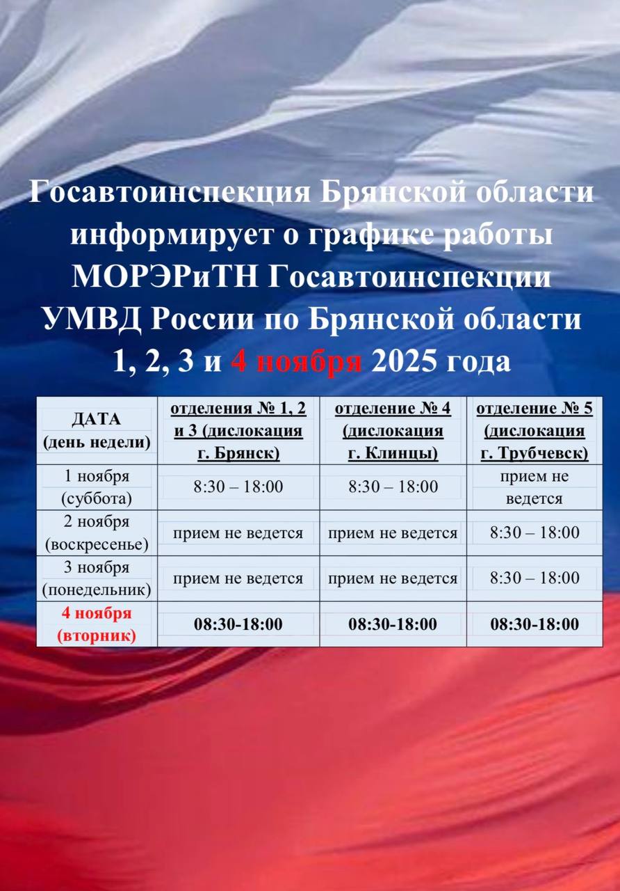 Сведения о состоянии аварийности на территории Брянской области за 30 октября 2025 года Сведения о состоянии аварийности на территории Брянской области за 30 октября 2025 года