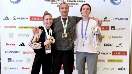 Брянцы завоевали три золота на чемпионате мира по пауэрлифтингу среди слепых