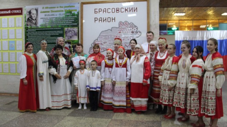 У Брасовского района в День народного единства появилась своя вышитая карта