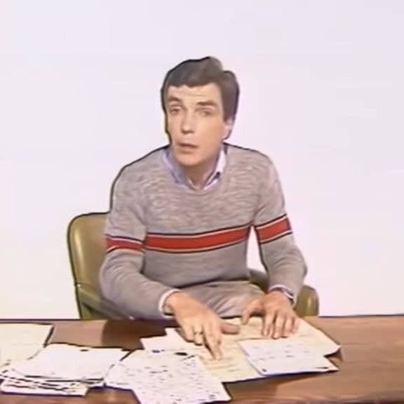 Юрий Николаев в программе «Утренняя почта», 1986 год