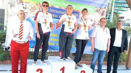 Брянчанка Любовь Волкова — двукратная чемпионка мира по шашкам среди спортсменов с поражением зрения