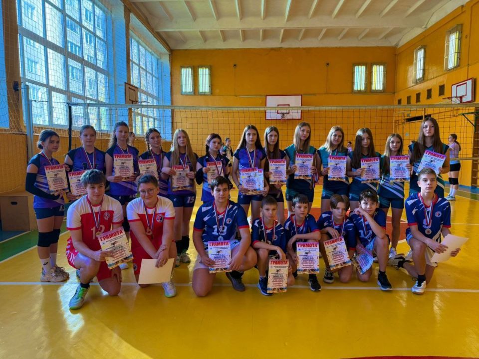 Завершилось Первенство области по волейболу среди юношей и девушек до 14 лет Завершилось Первенство области по волейболу среди юношей и девушек до 14 лет
