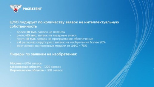 Брянская область в 3,5 раза увеличила использование патентов на изобретения