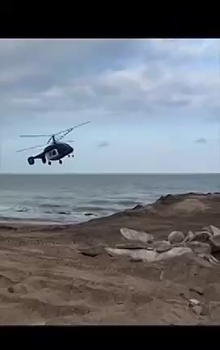 Опубликовано видео крушения вертолета в Дагестане, жертвами которого стали пять человек