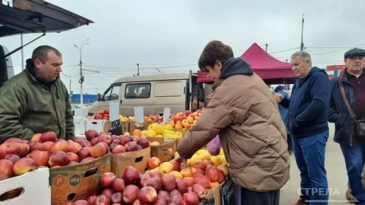В Брянске сегодня, восьмого ноября, вновь проходят ярмарки выходного дня