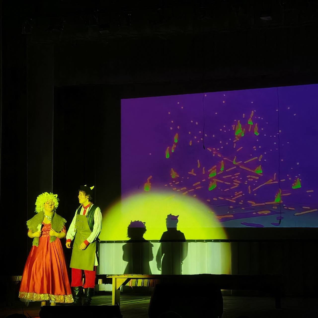 Сегодня на сцене Дворца культуры поселка Белые Берега состоялся показ спектакля «Кошкин дом» Сегодня на сцене Дворца культуры поселка Белые Берега состоялся показ спектакля «Кошкин дом»