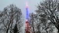 В Брянске включили подсветку на телебашне в День сотрудника органов внутренних дел