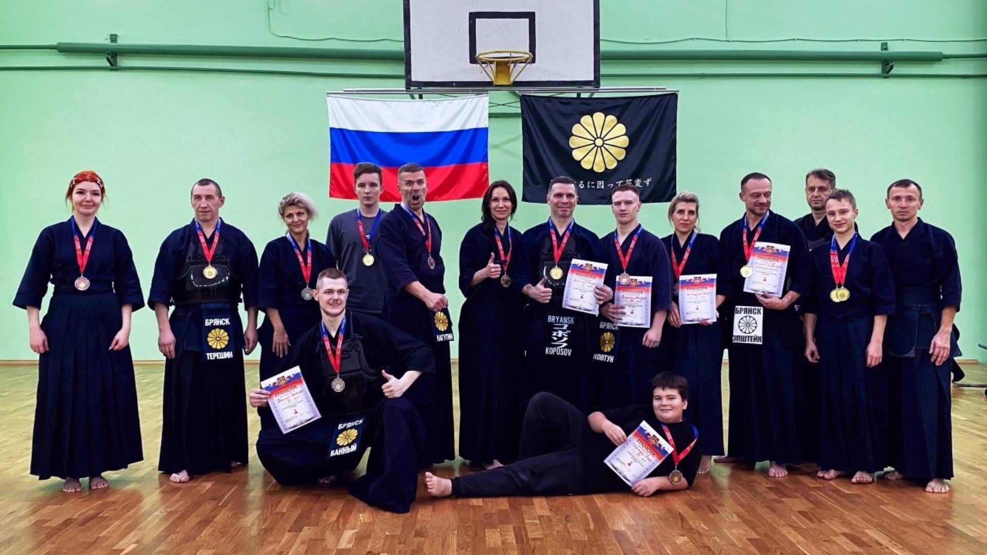 Брянские мастера меча сразились за Кубок области по кендо