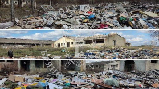 Возле базы отдыха под Брянском выросла огромная свалка