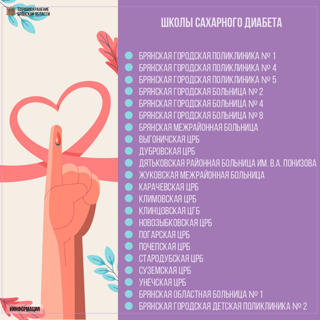 Школа сахарного диабета. Сахарный диабет – это не просто диагноз, это вызов