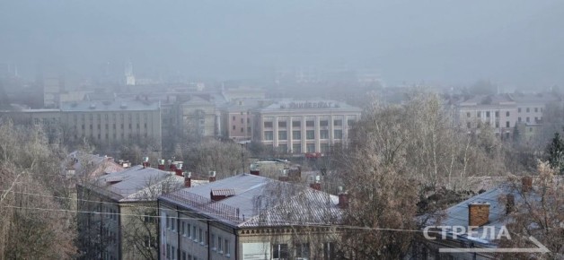 Брянск окутал иней. Жители областного центра восхищены и спешат запечатлеть красоту явления