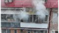 В Брянске загорелась квартира в историческом доме на улице Фокина