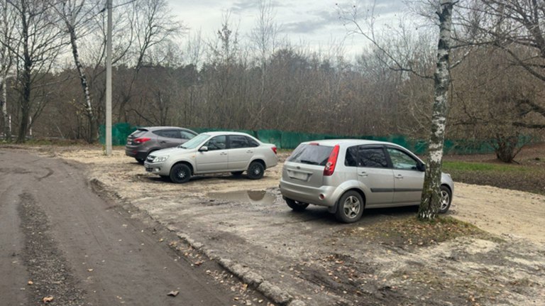 За парковку в Лесных сараях в Брянске семи автомобилистам выписали штрафы
