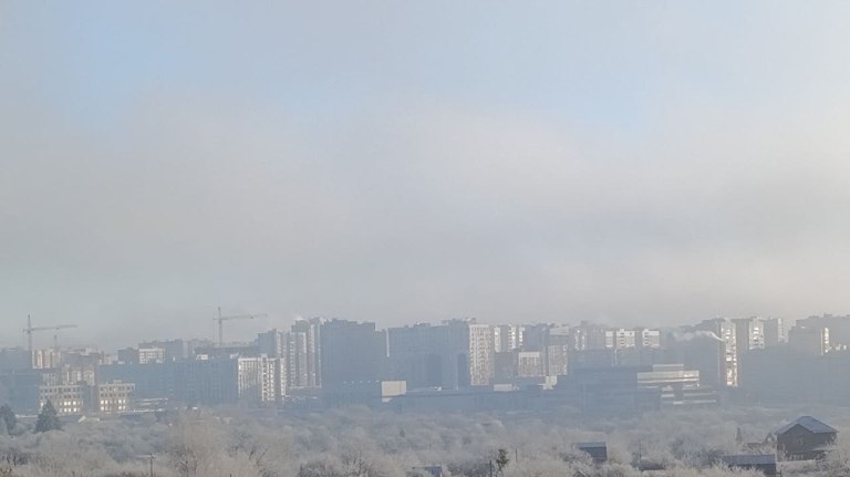 В Брянской области продлили предупреждения о ветре, тумане и гололедице