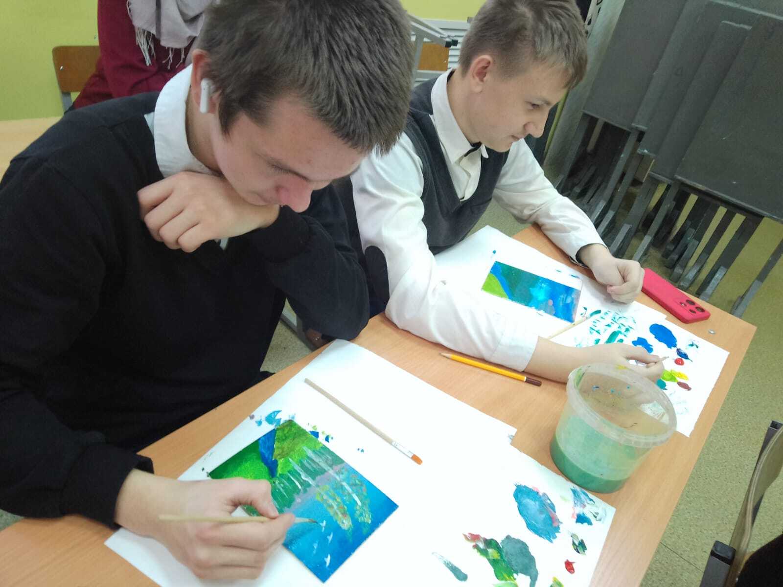 В рамках проекта "Пушкинская карта" 18 ноября 2025 года заведующая художественным отделением Детской школы искусств им. Е. М. Беляева - Ермолаева Галина Ивановна провела для учащихся 7-ой средней школы... В рамках проекта "Пушкинская карта" 18 ноября 2025 года заведующая художественным отделением Детской школы искусств им. Е. М. Беляева - Ермолаева Галина Ивановна провела для учащихся 7-ой средней школы...