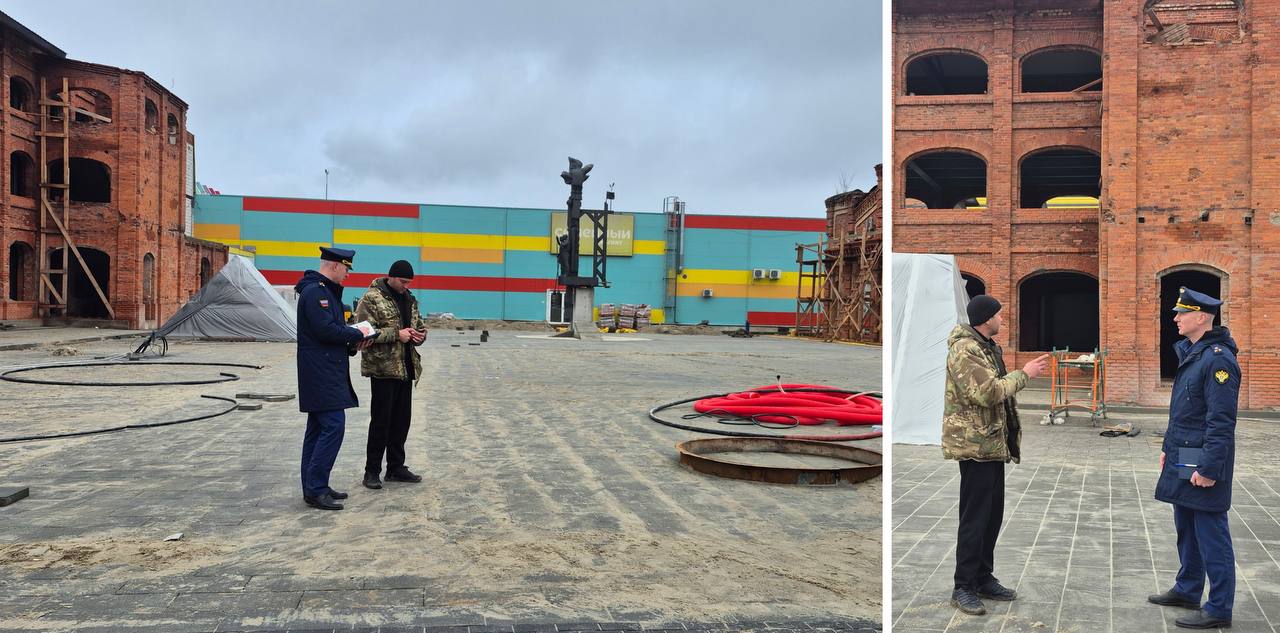 Прокурор г. Дятьково предостерег подрядчика о недопустимости срыва сроков контракта по благоустройству Хрустальной площади