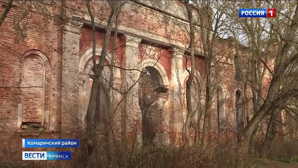 Возрождается историческая усадьба в Комаричском районе