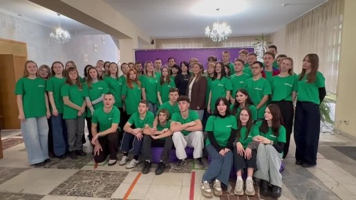 Программа форума #ПроДобро стартовала с игры-эстафеты «Мы вместе»