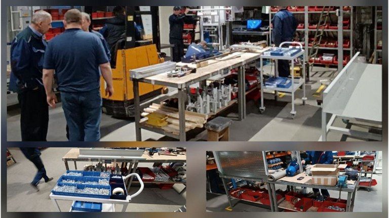 На брянском предприятии приступили к созданию эффективного рабочего пространства