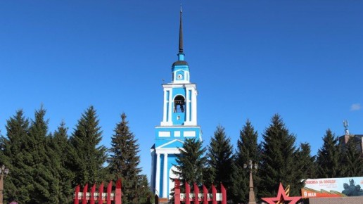 В Севске отреставрировали колокольню Успенского монастыря