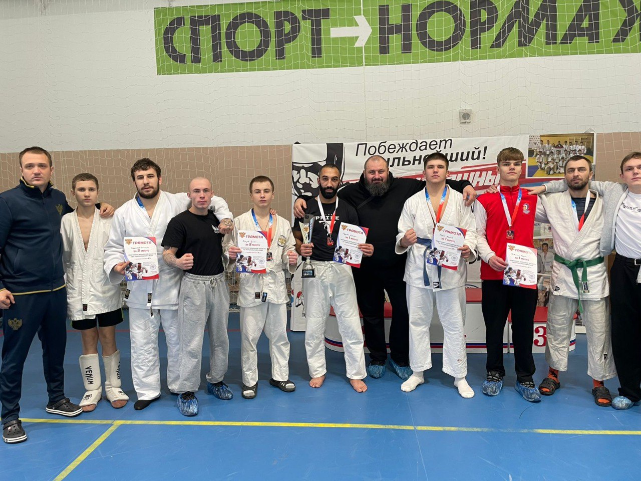 Спортсмены отделения ММА покоряют пьедесталы почета Спортсмены отделения ММА покоряют пьедесталы почета