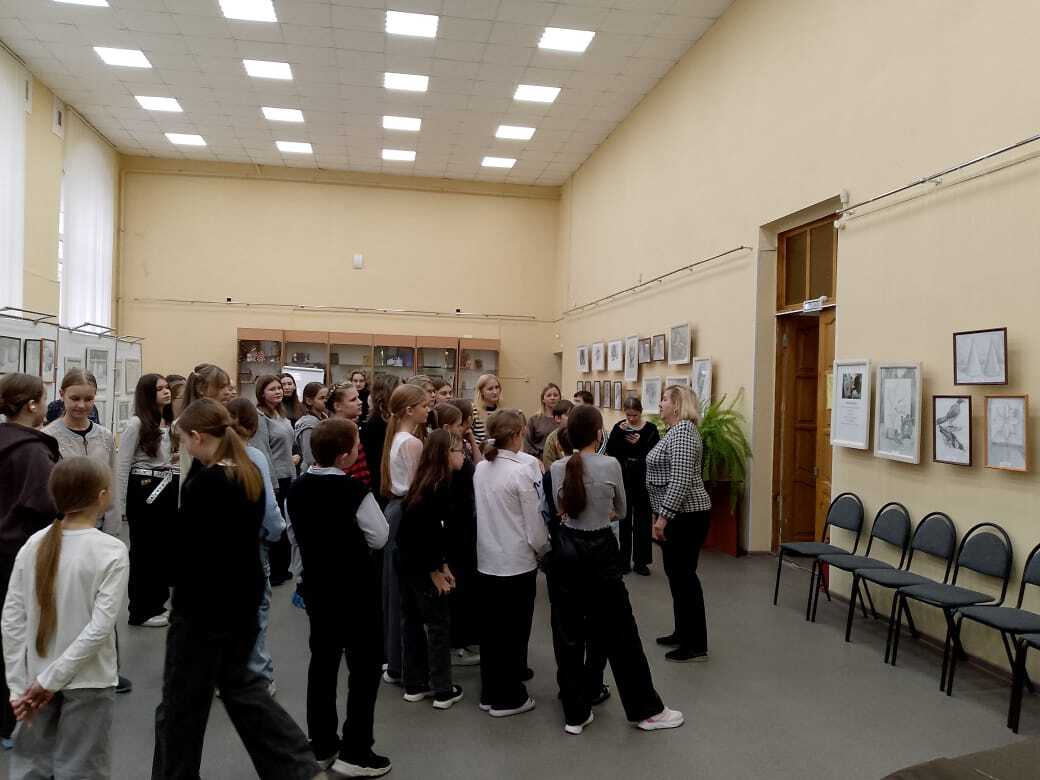 25 ноября 2025г. в выставочном зале ДШИ им. Е.М.Беляева состоялось открытие выставки Академических работ по рисунку учащихся художественного отделения 25 ноября 2025г. в выставочном зале ДШИ им. Е.М.Беляева состоялось открытие выставки Академических работ по рисунку учащихся художественного отделения