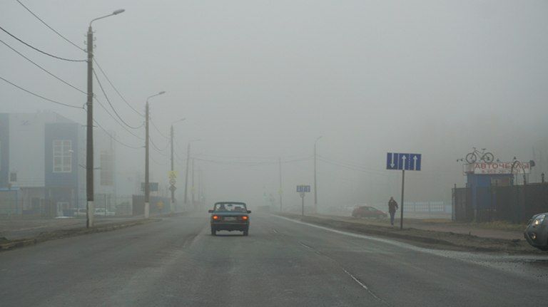 В Брянской области из-за тумана водителей призвали к осторожности