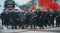 Брянская делегация возложила цветы на площади Восстания в Гомеле