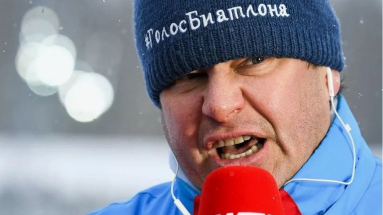 Лыжник Большунов спровоцировал Губерниева на новый скандал